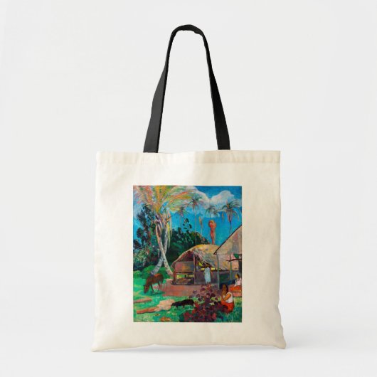 De zwarte varkens, Gauguin Tote Bag (Voorkant)