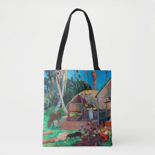 De zwarte varkens, Gauguin Tote Bag (Voorkant)