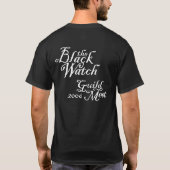 De zwarte vergadering van het Horloge van 2006 - R T-shirt (Achterkant)