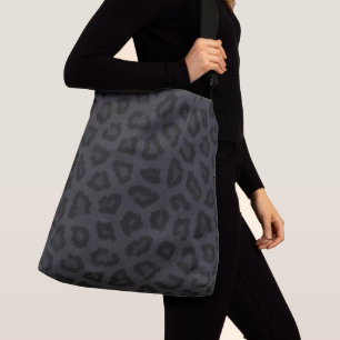 De zwarte Vlekken van de Panter Crossbody Tas