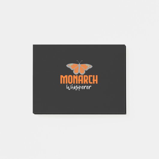De zwarte vlinder post-it® notes (Voorkant)