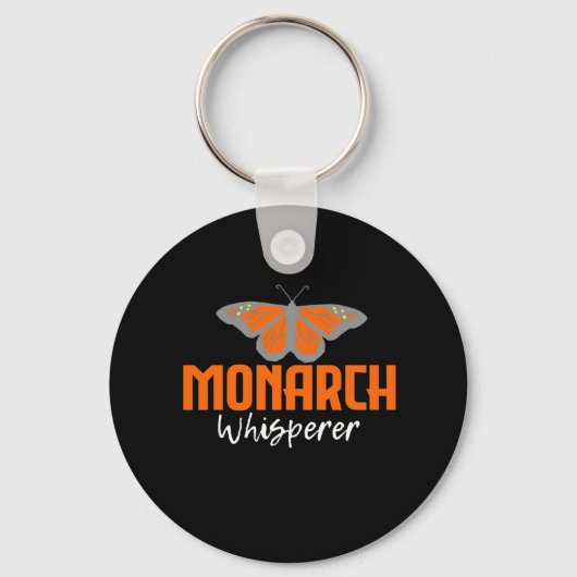 De zwarte vlinder sleutelhanger (Voorkant)