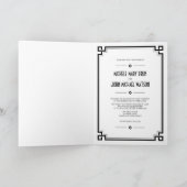 De zwarte Vouwen van het Huwelijk van de Foto van (Binnen)