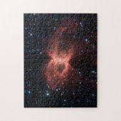 De zwarte weduwe Nebula Legpuzzel (Verticaal)