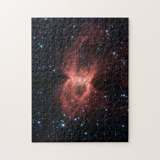 De zwarte weduwe Nebula Legpuzzel (Verticaal)