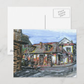 De zwarte Winkel van Smith, New Orleans Briefkaart (Voorkant / Achterkant)