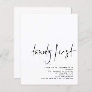 De Zwarte Witte 21e verjaardag van het Manuscript