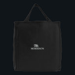 De zwarte witte elegant van het douanemanuscript v canvas tas<br><div class="desc">Chic Mr Achternaam zwart-wit script elegant chic Embroided Baseball Pet. Beschikbaar in veel kleuren en stijlopties</div>