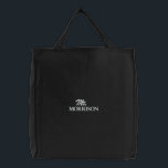 De zwarte witte elegant van het douanemanuscript v canvas tas<br><div class="desc">Chic Mr Achternaam zwart-wit script elegant chic Embroided Baseball Pet. Beschikbaar in veel kleuren en stijlopties</div>