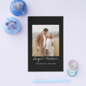 De zwarte Witte van de begroting sparen de Uitnodi Flyer (Enkel)