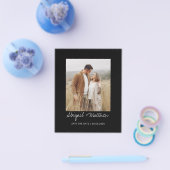 De zwarte Witte van de begroting sparen de Uitnodi Flyer (Enkel)