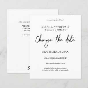 De zwarte & Witte Verandering van de begroting de 