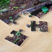 "De zwarte Wolf" Puzzle Legpuzzel (Zijkant)