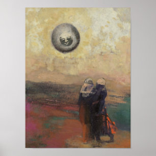De Zwarte Zon (Redon 1900) Poster