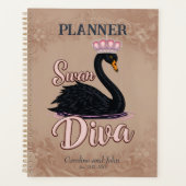 De zwarte zwaan, koningin van het water. planner (Voorkant)