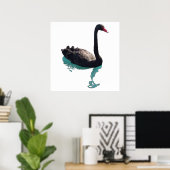 De zwarte zwaan poster (Thuiskantoor)