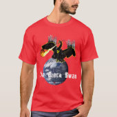 De zwarte zwaan t-shirt (Voorkant)