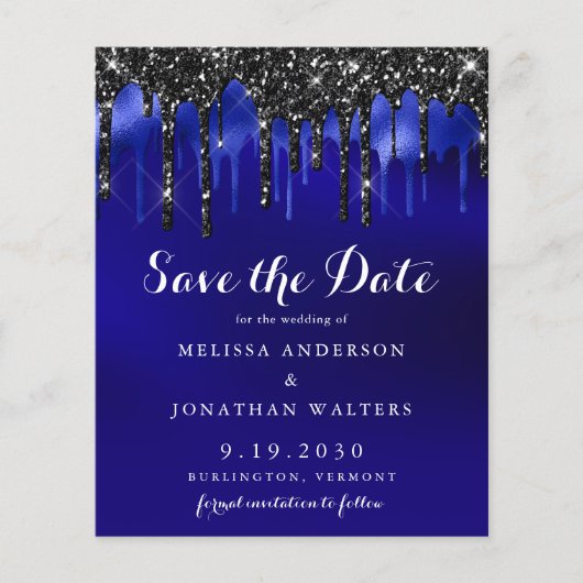 De zwarte zwarte Glitter van de begroting drijft s (Voorkant)