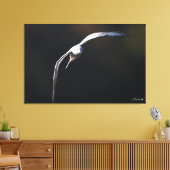 De zwartkopmeeuw canvas afdruk (Insitu (Woonkamer))