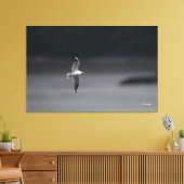 De zwartkopmeeuw Ver.Summer in Japan Canvas Afdruk (Insitu (Woonkamer))