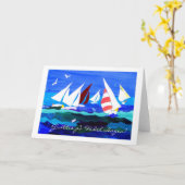 De Zweedse Kaart die van de Verjaardag van de (Gele Bloem)