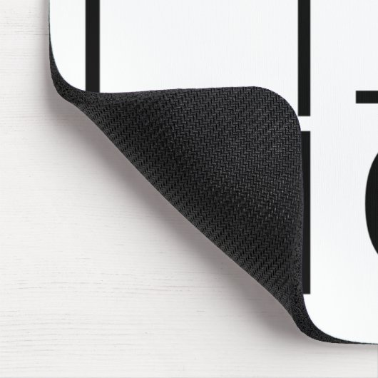 De zweefvliegtuig: Een universele hacker Emblem Mo Muismat (Hoek)