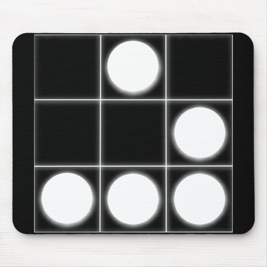 De zweefvliegtuig: Een universele hacker Emblem Mo Muismat (Voorkant)