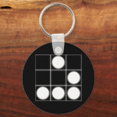 De zweefvliegtuig: een universele hacker Emblem-Sl Sleutelhanger (Voorkant)