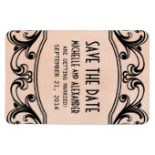 De  Zwemmen sparen de Magneet van de Datum, Perzag (Horizontaal)