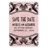 De  Zwemmen sparen de Magneet van de Datum, Roze (Verticaal)