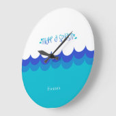 De zwemmer maakt een Plons Grote Klok (Hoek)