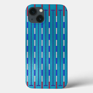 De Zwemmer van het Zwembad Case-Mate iPhone Case