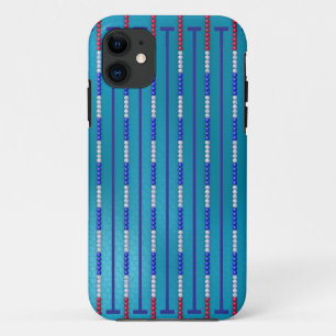 De Zwemmer van het Zwembad Case-Mate iPhone Case