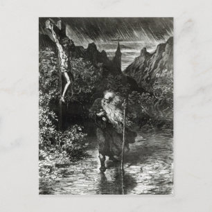 De zwerfjood briefkaart