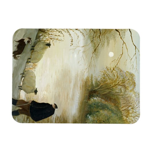 De zwerfschapen magneet (Horizontaal)