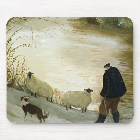 De zwerfschapen muismat (Voorkant)