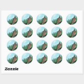 De Zwervende Mus Stickers (Vel)