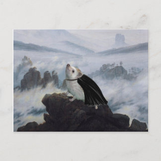 De zwerver boven een Zee van Hog Briefkaart