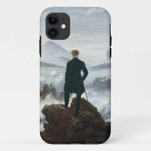 De zwerver boven het Zee Fog, 1818 Case-Mate iPhone Case (Achterkant)