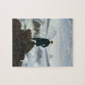 De zwerver boven het Zee Fog, 1818 Legpuzzel (Horizontaal)