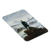 De zwerver boven het Zee Fog, 1818 Magneet (Rechterzijde)