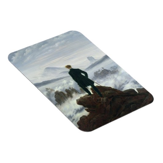 De zwerver boven het Zee Fog, 1818 Magneet (Rechterzijde)