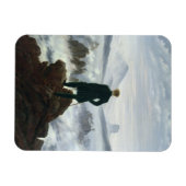 De zwerver boven het Zee Fog, 1818 Magneet (Horizontaal)