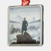 De zwerver boven het Zee Fog, 1818 Metalen Ornament (Links)