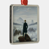 De zwerver boven het Zee Fog, 1818 Metalen Ornament (Rechts)