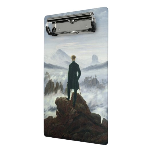De zwerver boven het Zee Fog, 1818 Mini Klembord (Angled2)