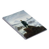 De zwerver boven het Zee Fog, 1818 Notitieboek (Rechterzijde)