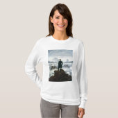 De zwerver boven het Zee Fog, 1818 T-shirt (Voorkant volledig)