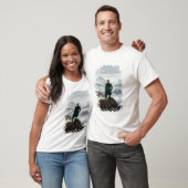 De zwerver boven het Zee Fog, 1818 T-shirt (Unisex)
