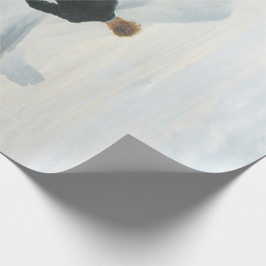 De zwerver boven het Zee Fog, Friedrich Cadeaupapier (Hoek)